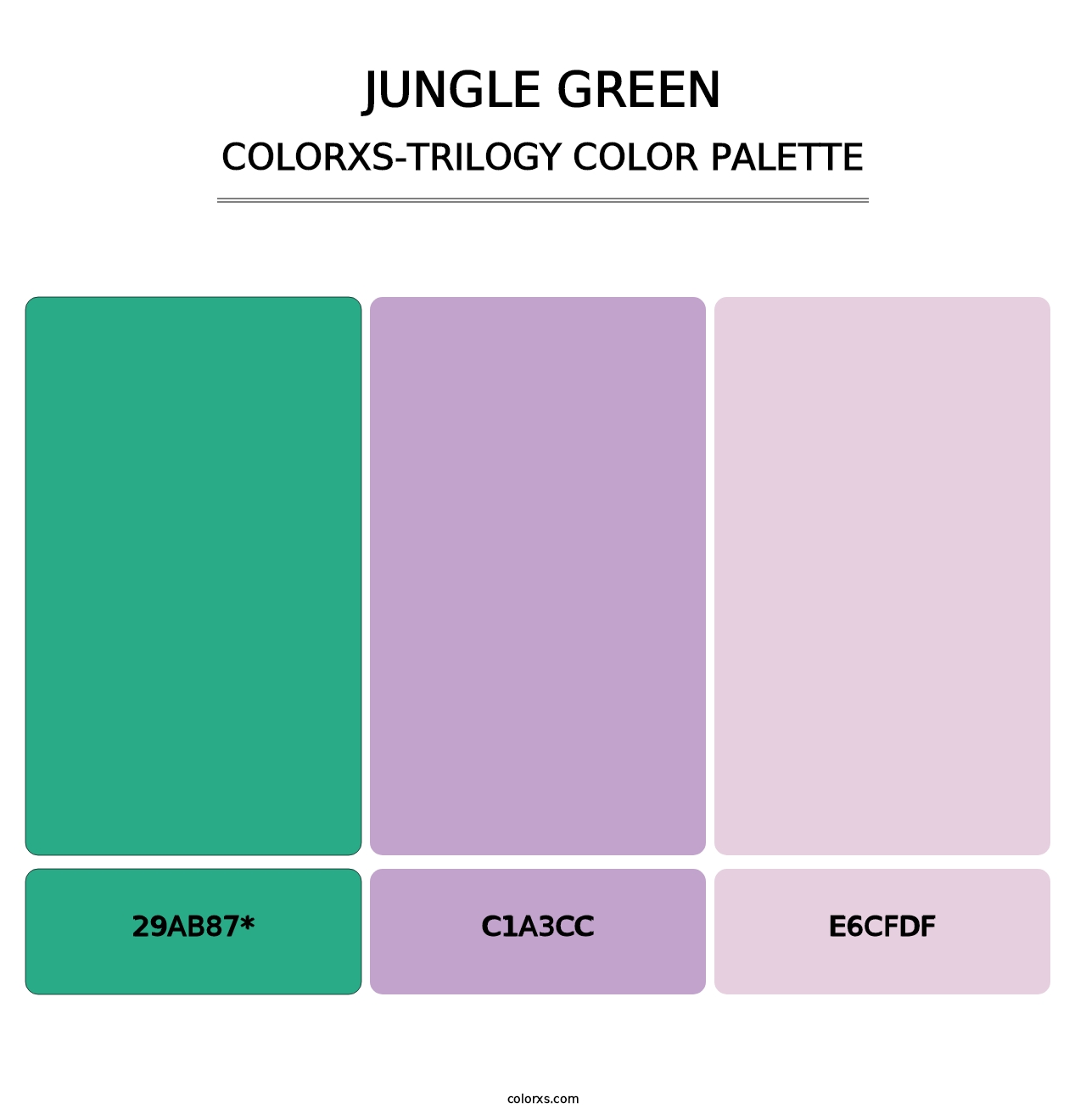 Jungle Green - Colorxs Trilogy Palette