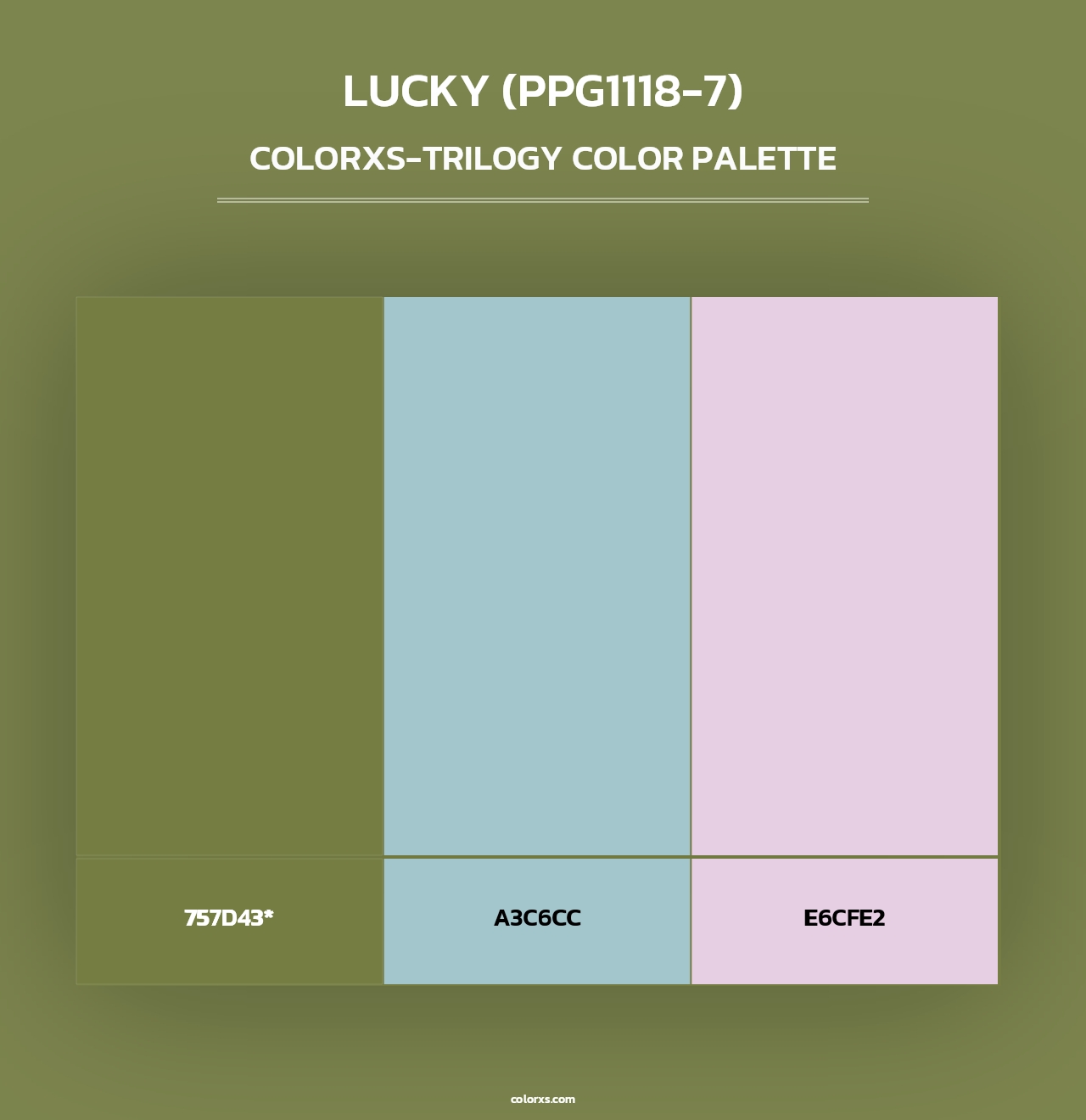 Lucky (PPG1118-7) - Colorxs Trilogy Palette