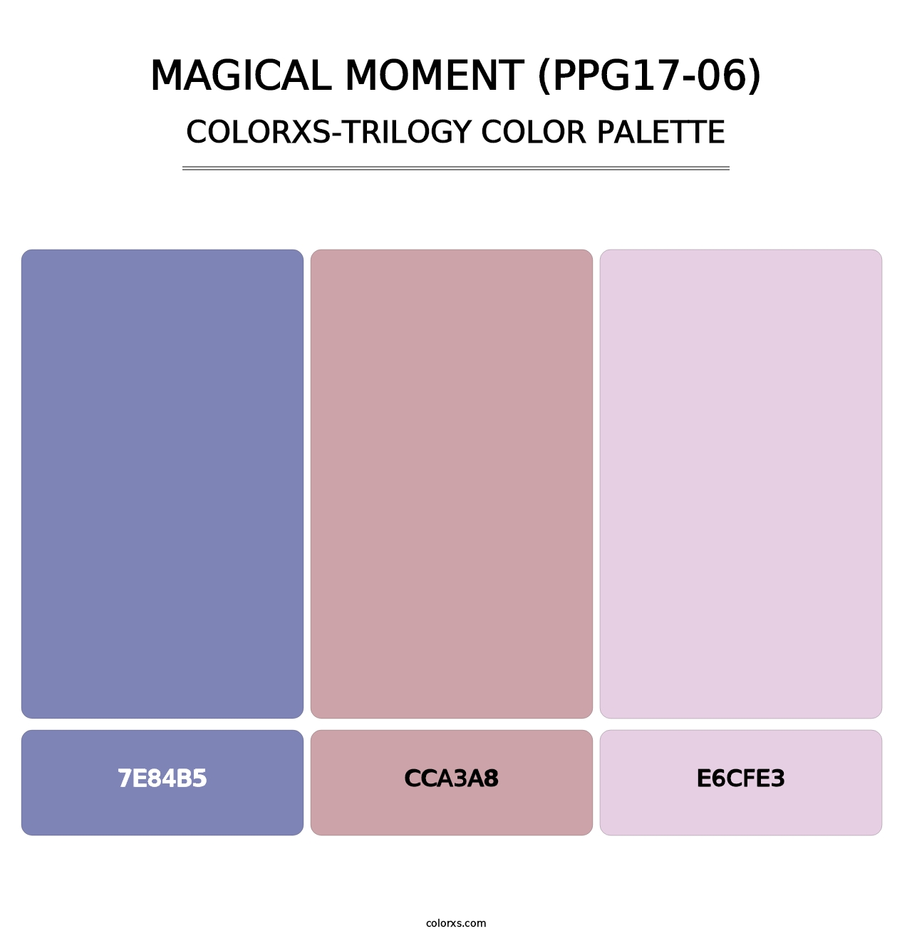Magical Moment (PPG17-06) - Colorxs Trilogy Palette