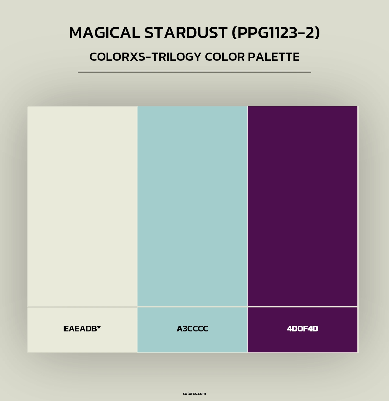 Magical Stardust (PPG1123-2) - Colorxs Trilogy Palette