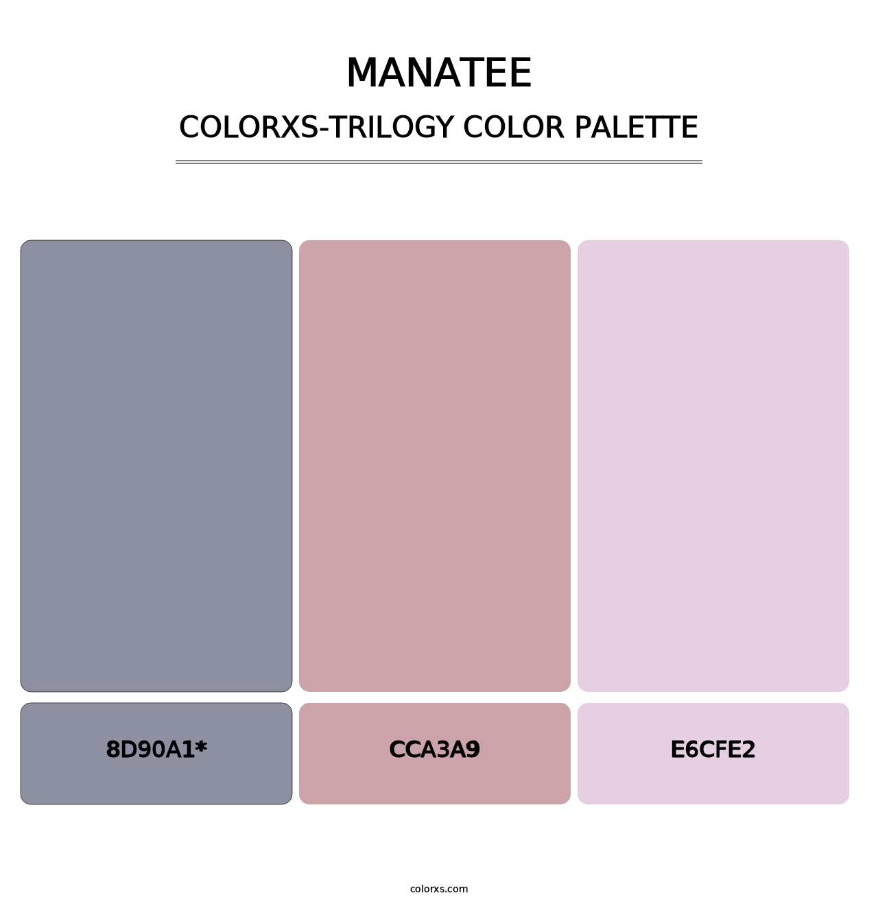 Manatee - Colorxs Trilogy Palette
