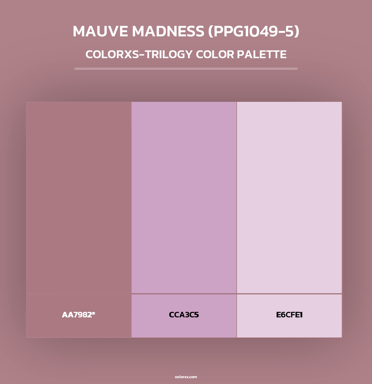 Mauve Madness (PPG1049-5) - Colorxs Trilogy Palette