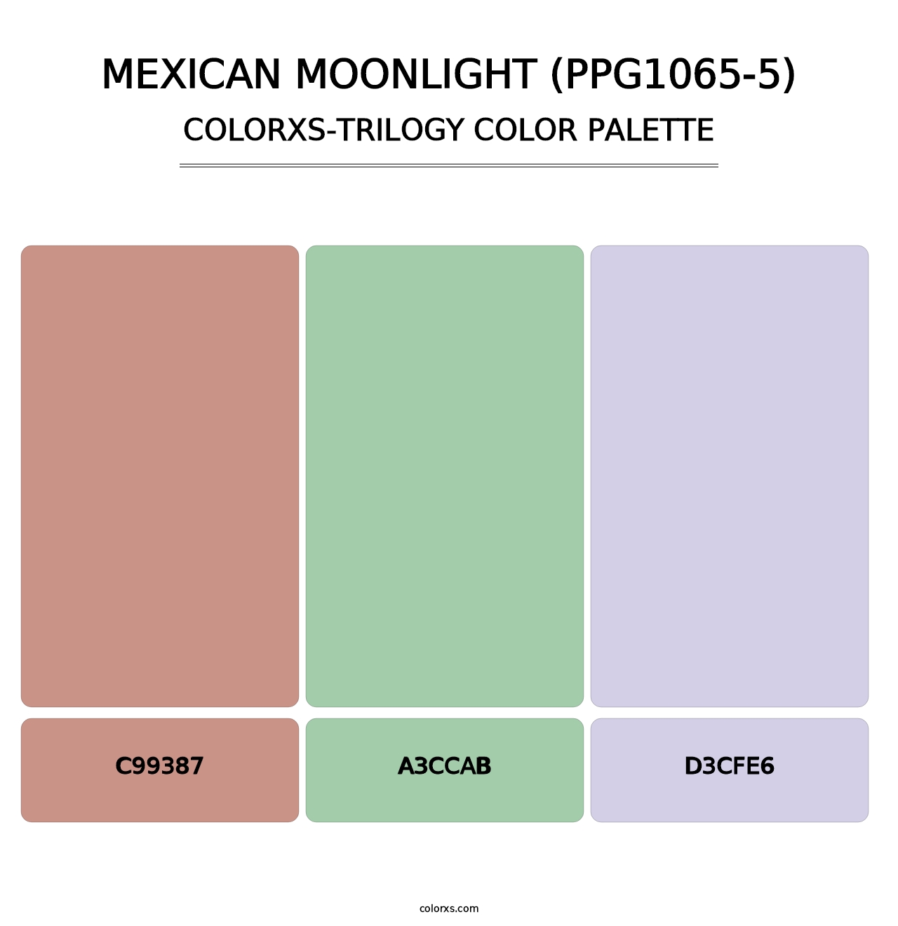 Mexican Moonlight (PPG1065-5) - Colorxs Trilogy Palette