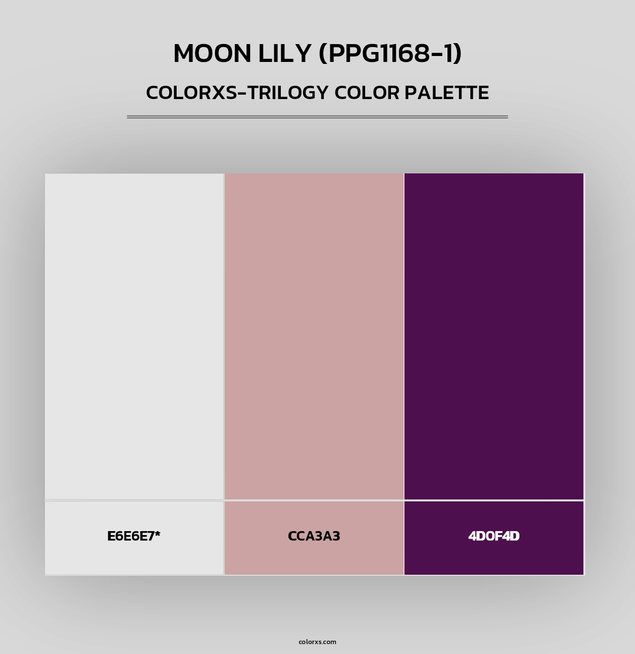 Moon Lily (PPG1168-1) - Colorxs Trilogy Palette