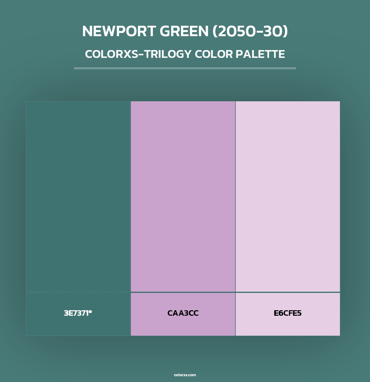 Newport Green (2050-30) - Colorxs Trilogy Palette