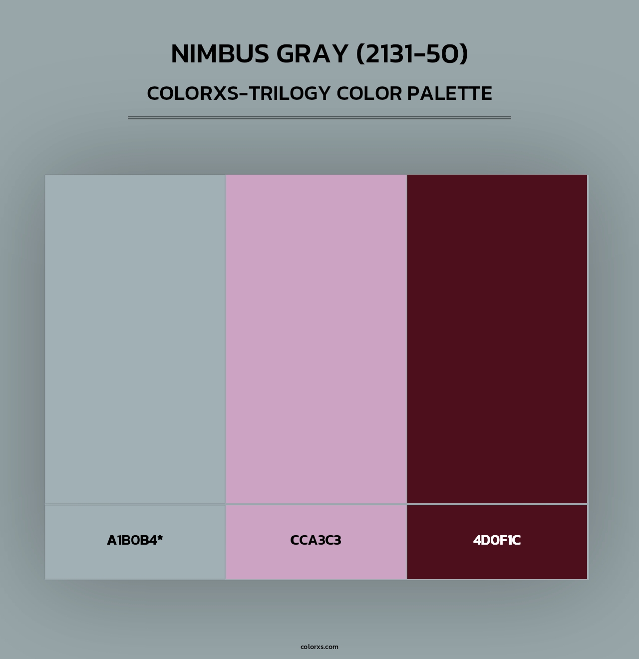 Nimbus Gray (2131-50) - Colorxs Trilogy Palette