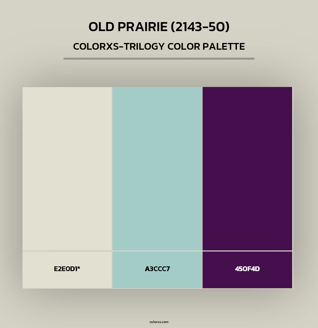 Old Prairie (2143-50) - Colorxs Trilogy Palette