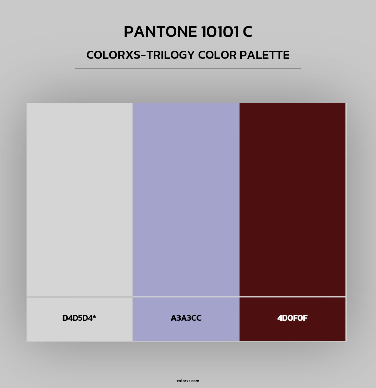 PANTONE 10101 C - Colorxs Trilogy Palette