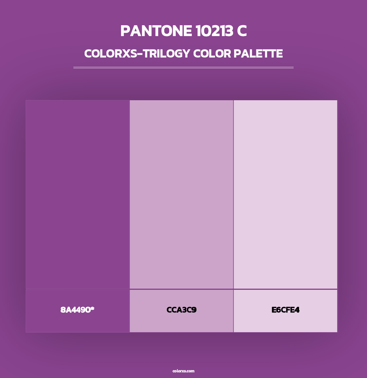 PANTONE 10213 C - Colorxs Trilogy Palette