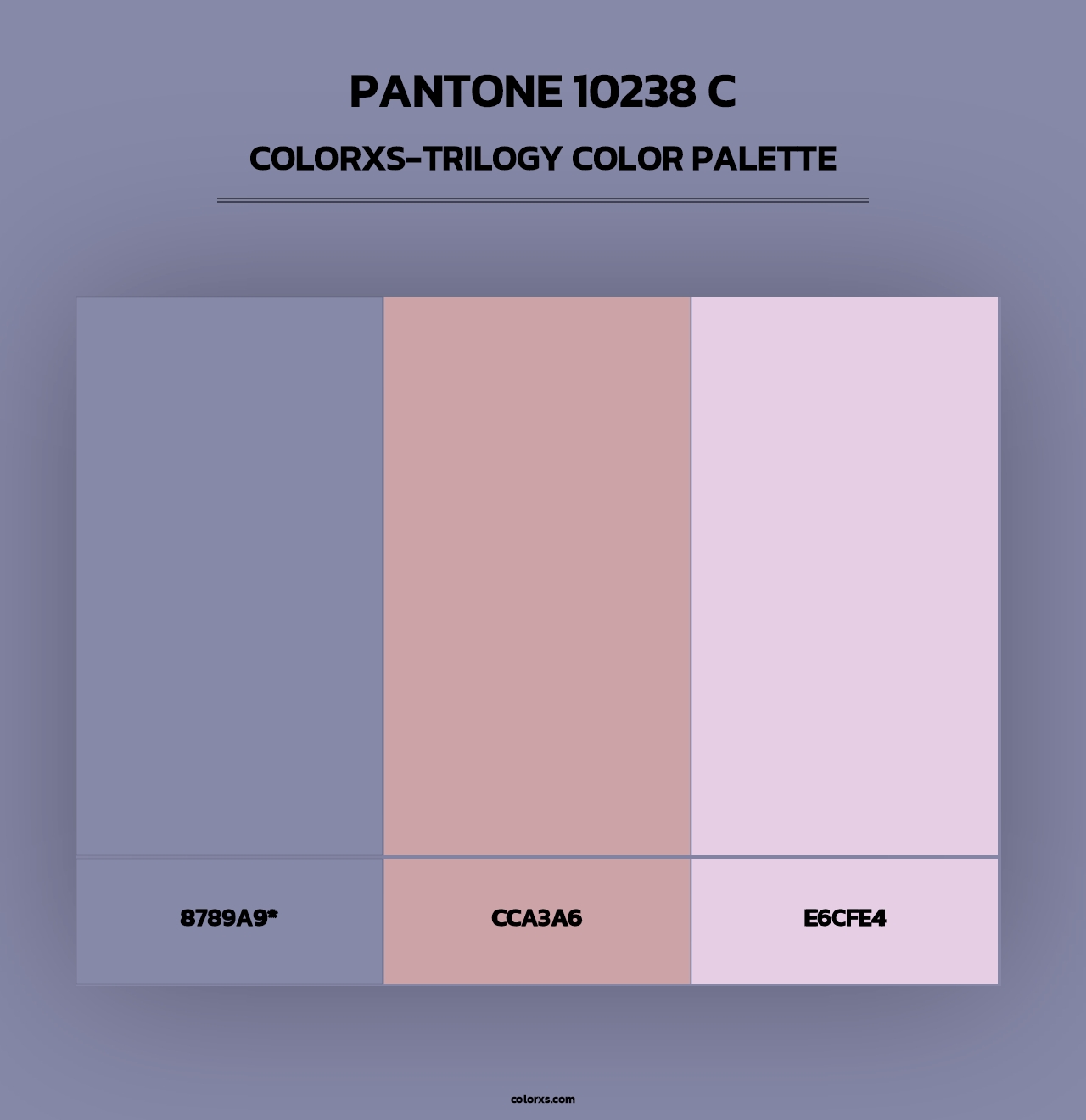 PANTONE 10238 C - Colorxs Trilogy Palette