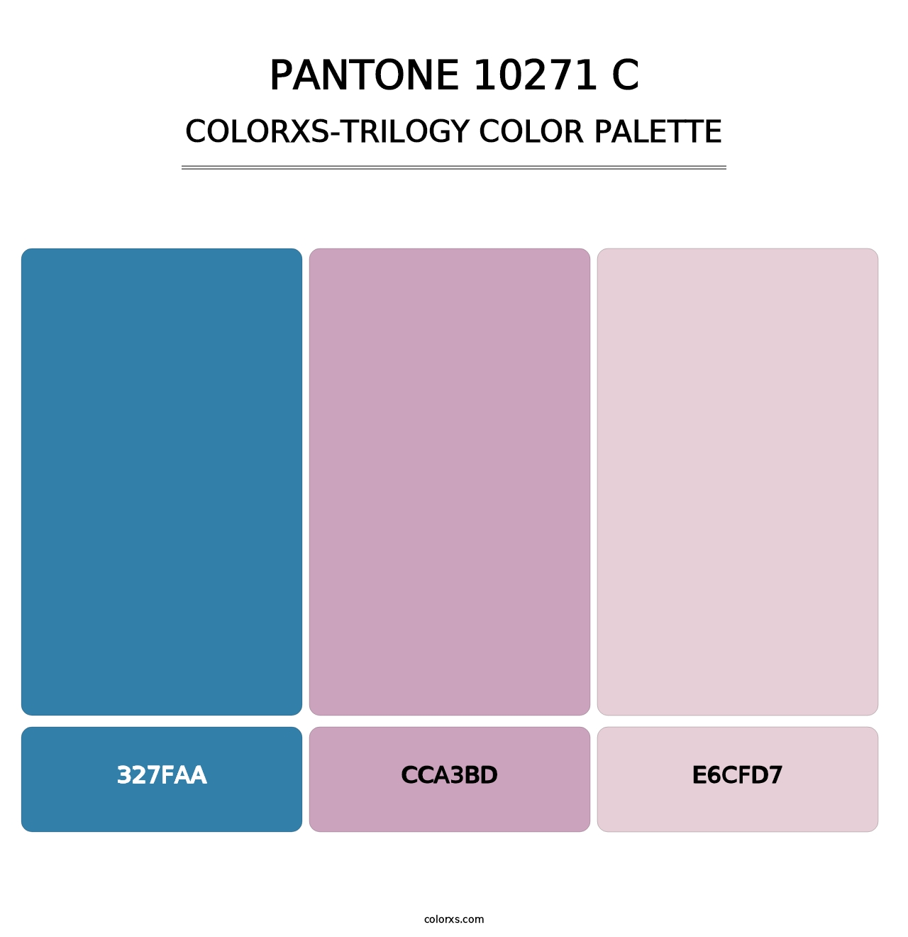 PANTONE 10271 C - Colorxs Trilogy Palette