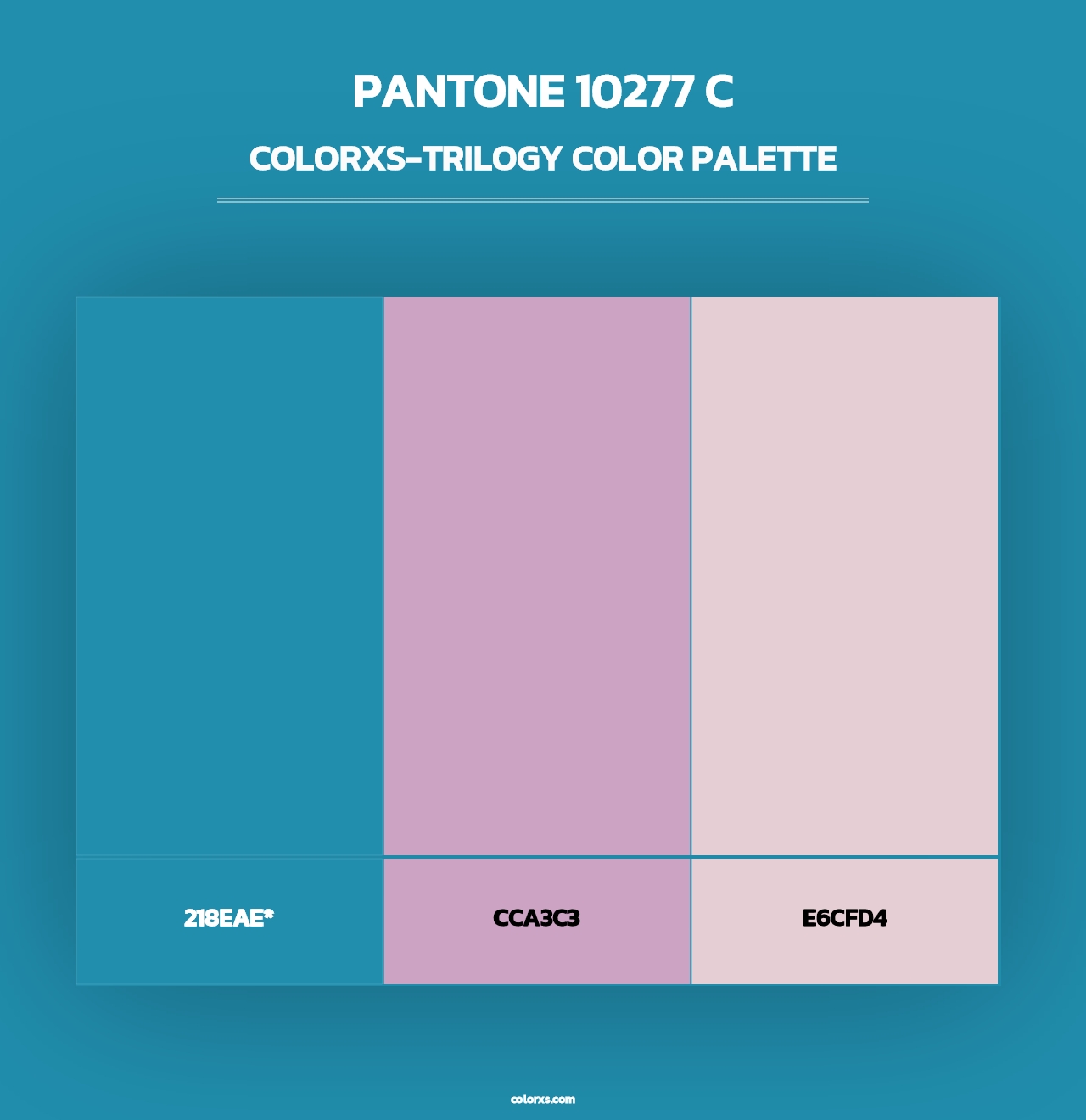 PANTONE 10277 C - Colorxs Trilogy Palette