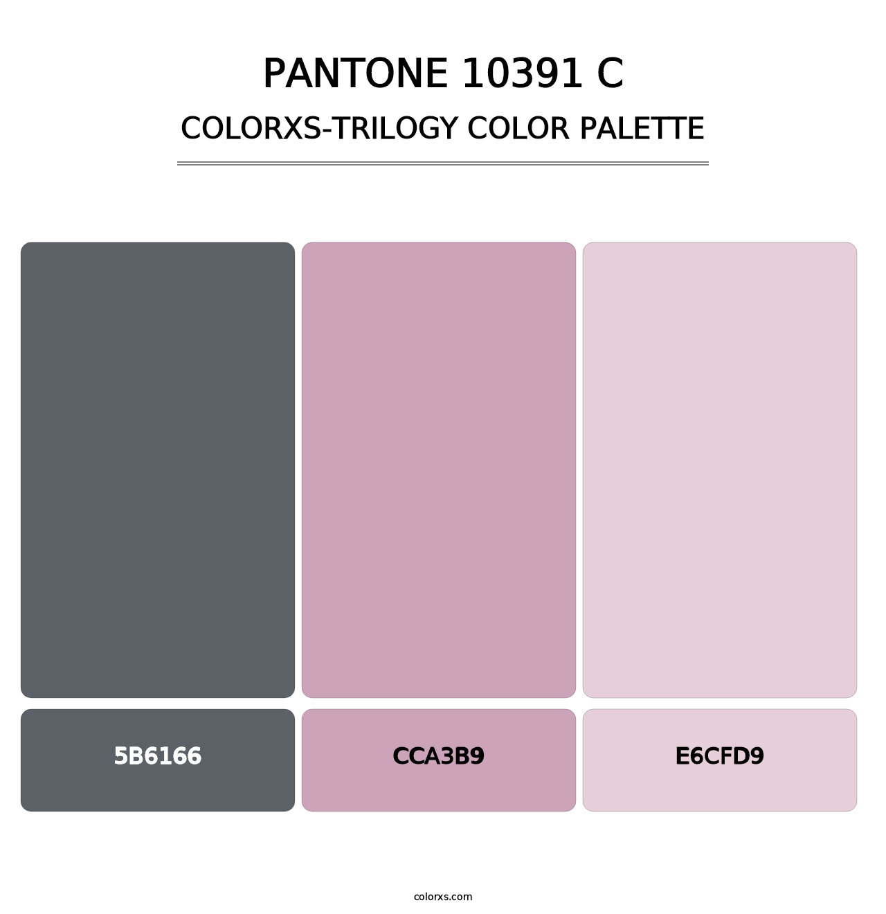 PANTONE 10391 C - Colorxs Trilogy Palette