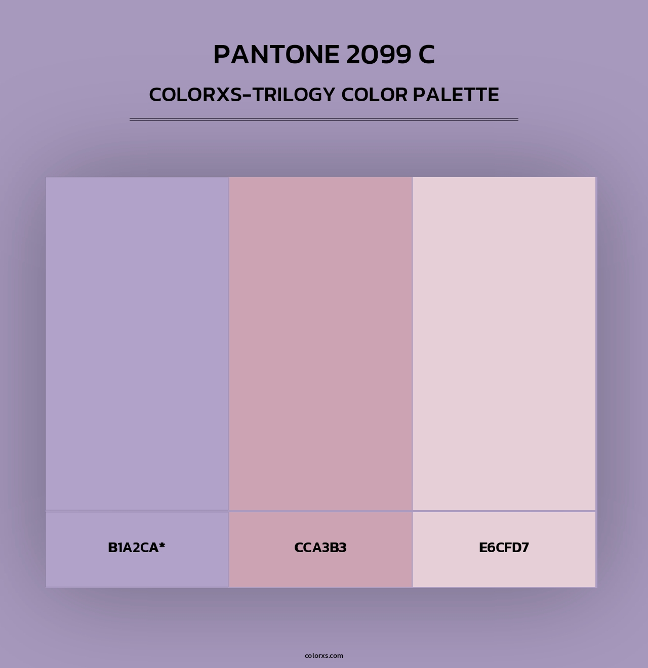 PANTONE 2099 C - Colorxs Trilogy Palette