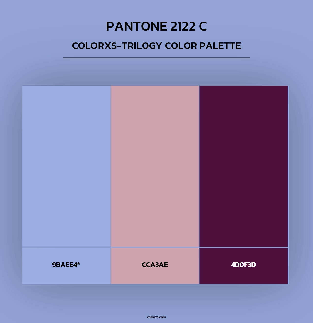 PANTONE 2122 C - Colorxs Trilogy Palette