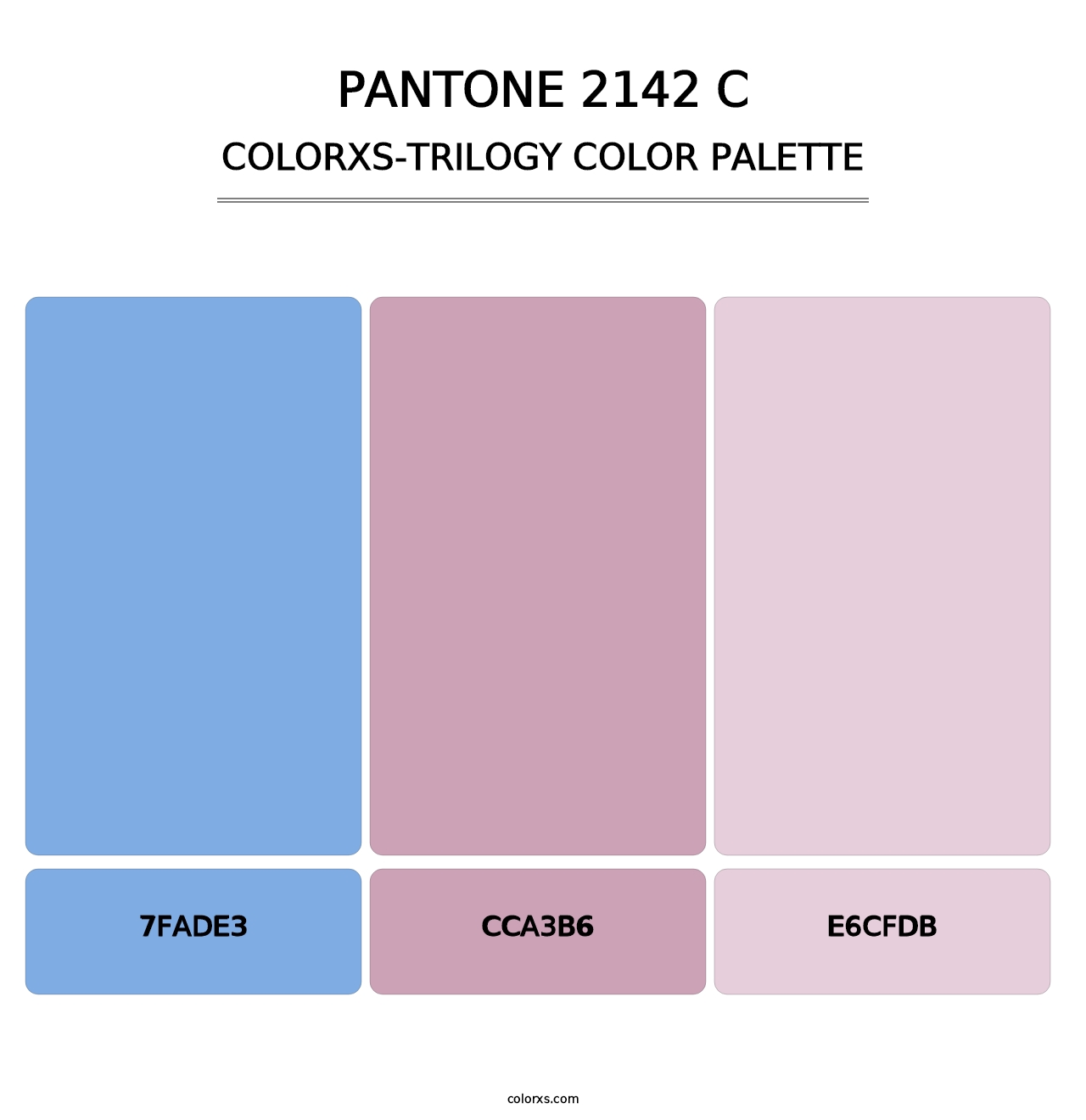 PANTONE 2142 C - Colorxs Trilogy Palette
