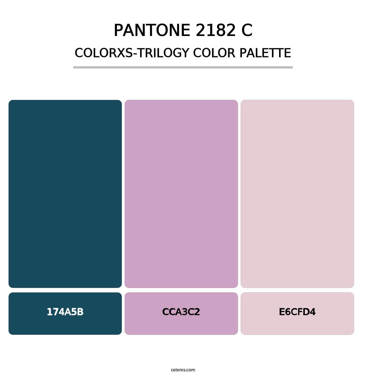 PANTONE 2182 C - Colorxs Trilogy Palette
