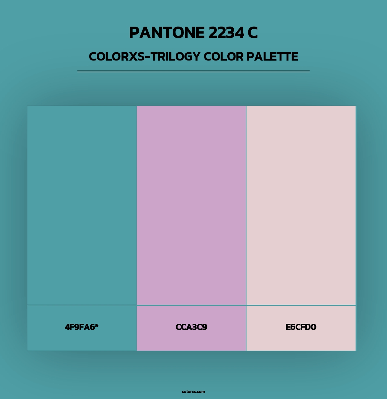 PANTONE 2234 C - Colorxs Trilogy Palette