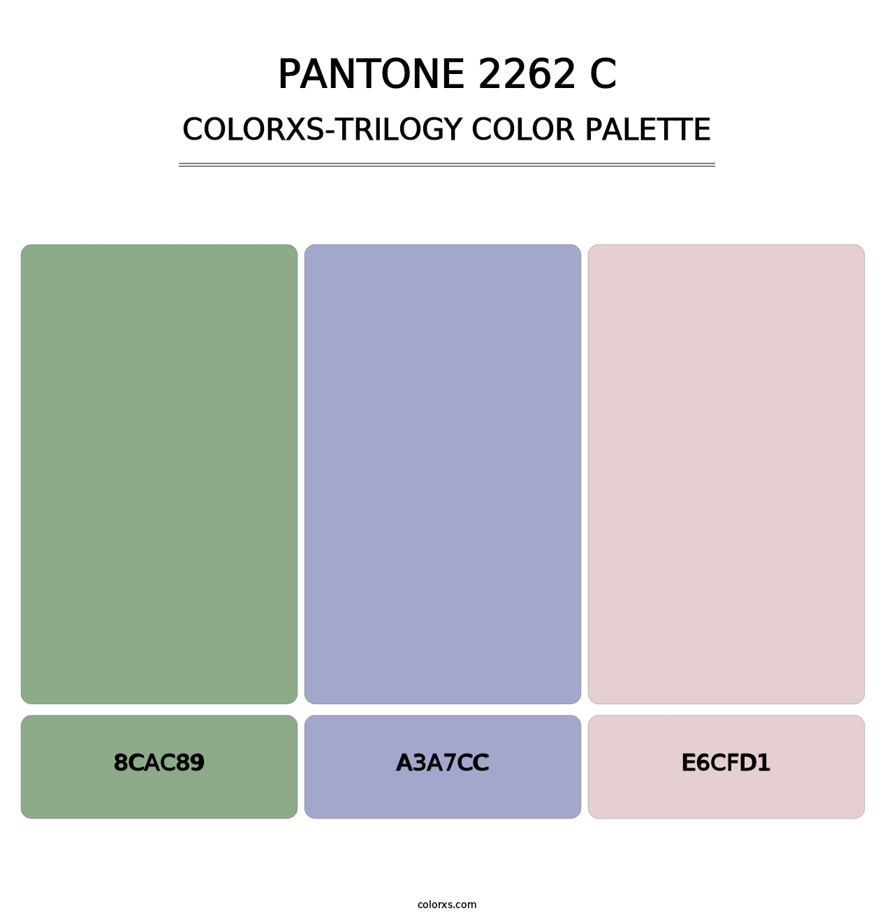PANTONE 2262 C - Colorxs Trilogy Palette