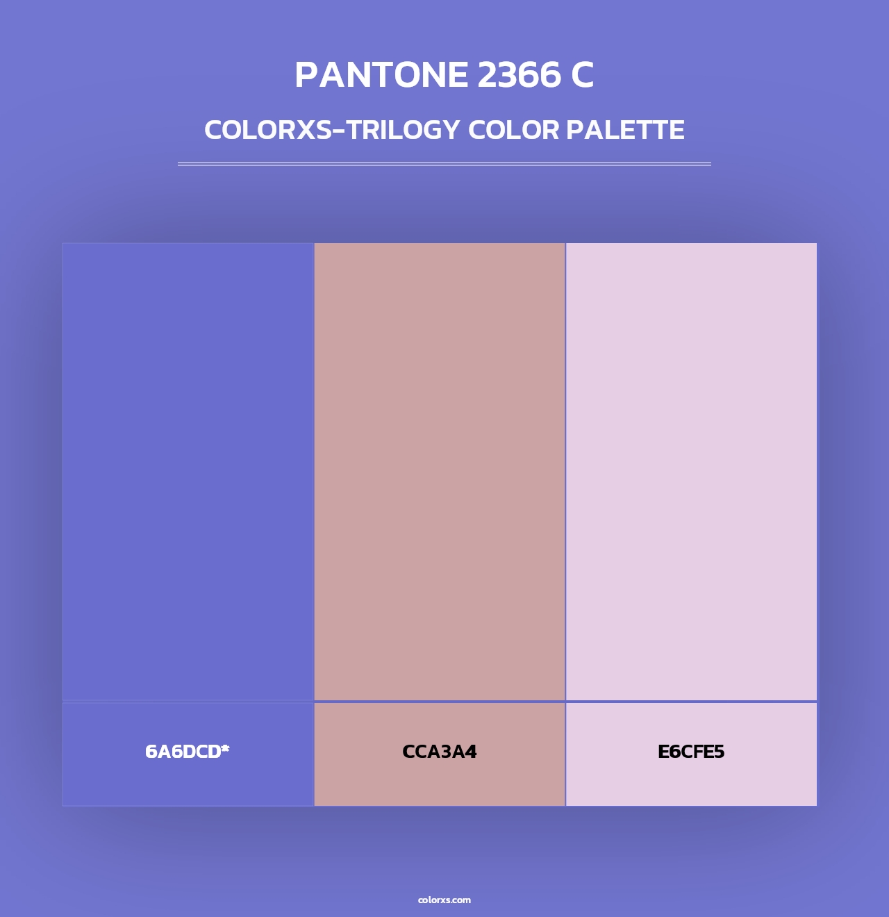 PANTONE 2366 C - Colorxs Trilogy Palette