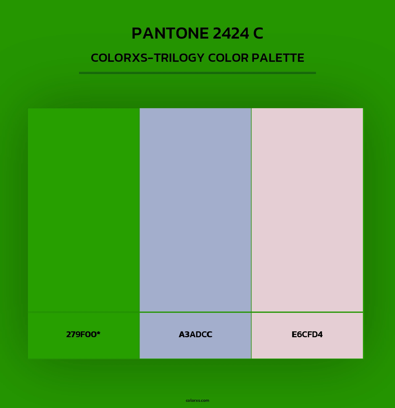 PANTONE 2424 C - Colorxs Trilogy Palette