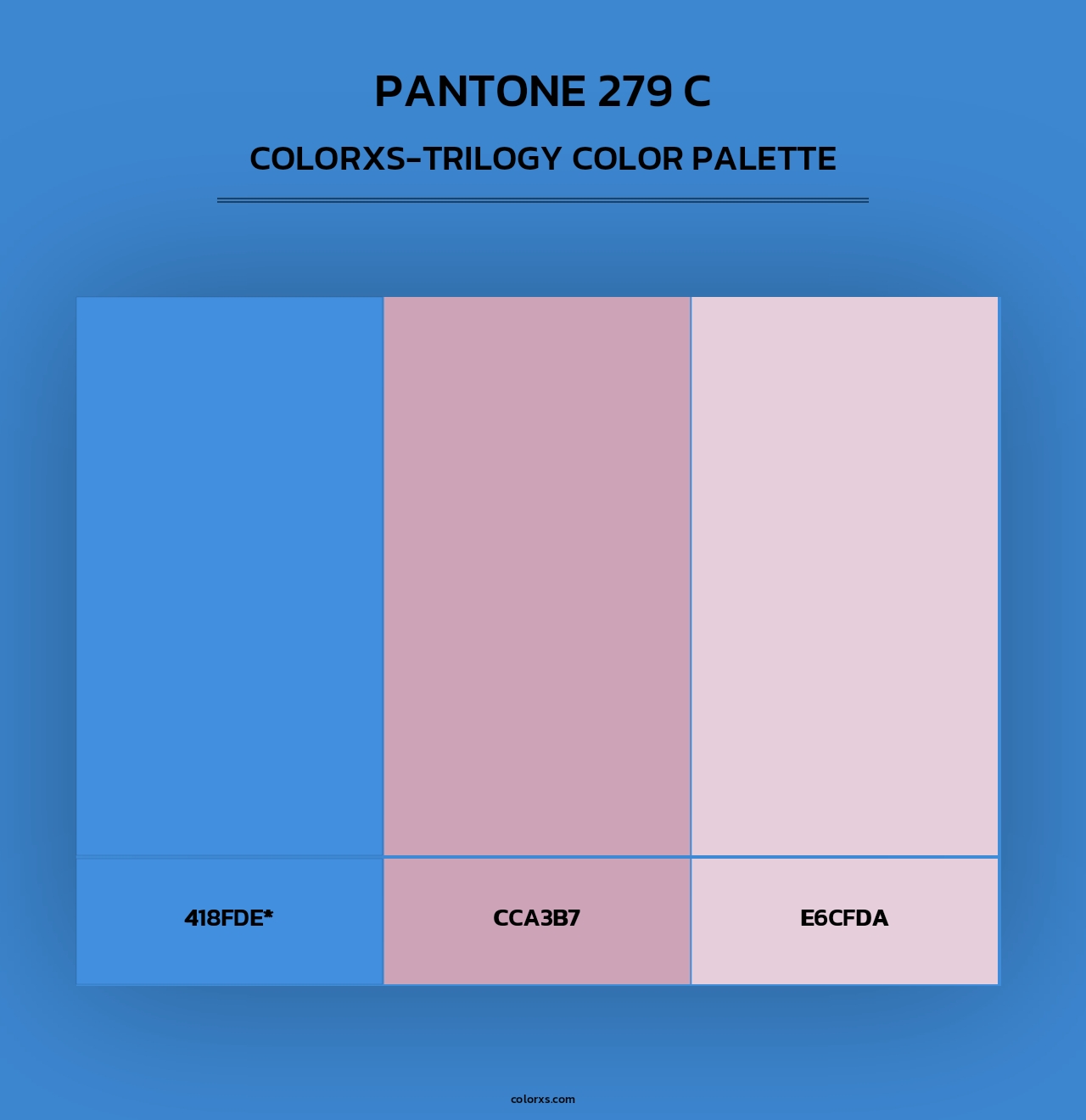 PANTONE 279 C - Colorxs Trilogy Palette
