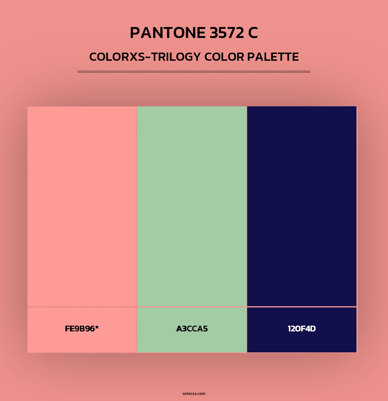 PANTONE 3572 C - Colorxs Trilogy Palette