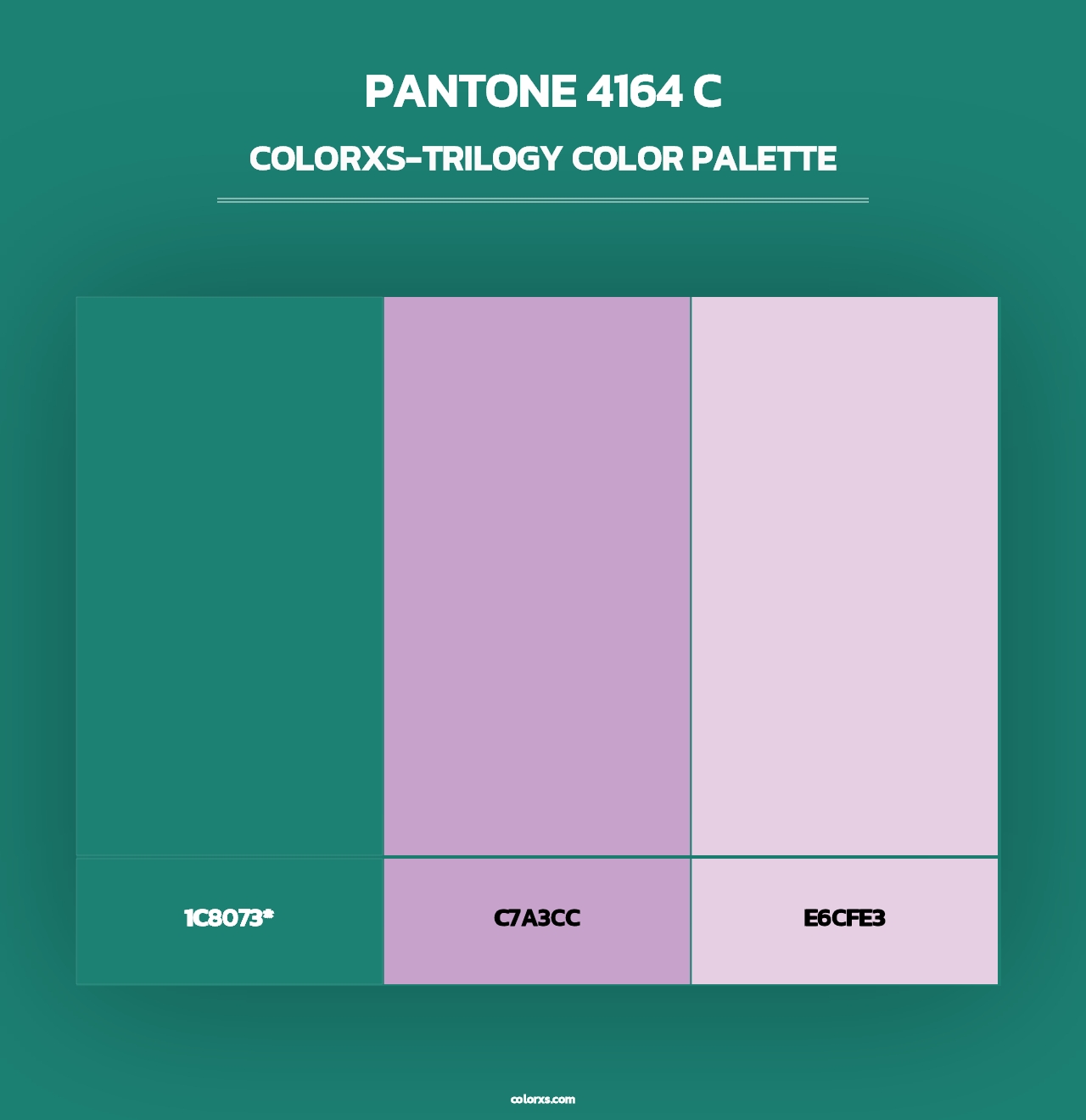 PANTONE 4164 C - Colorxs Trilogy Palette