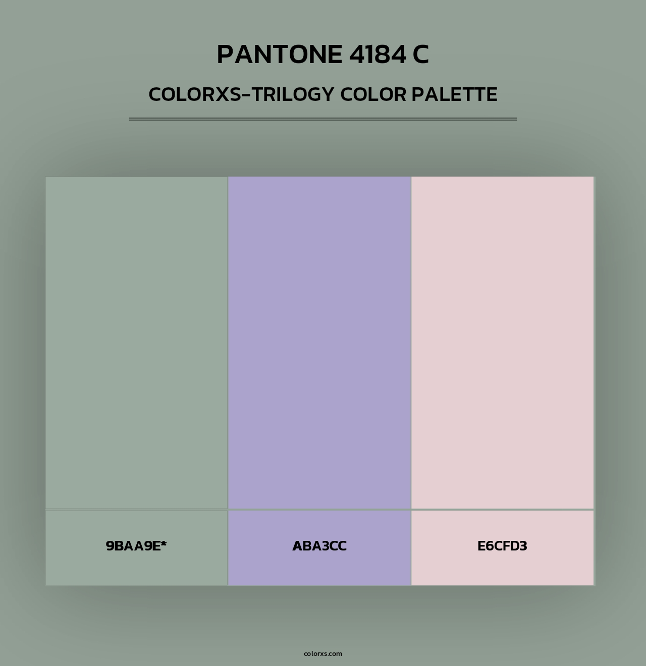 PANTONE 4184 C - Colorxs Trilogy Palette