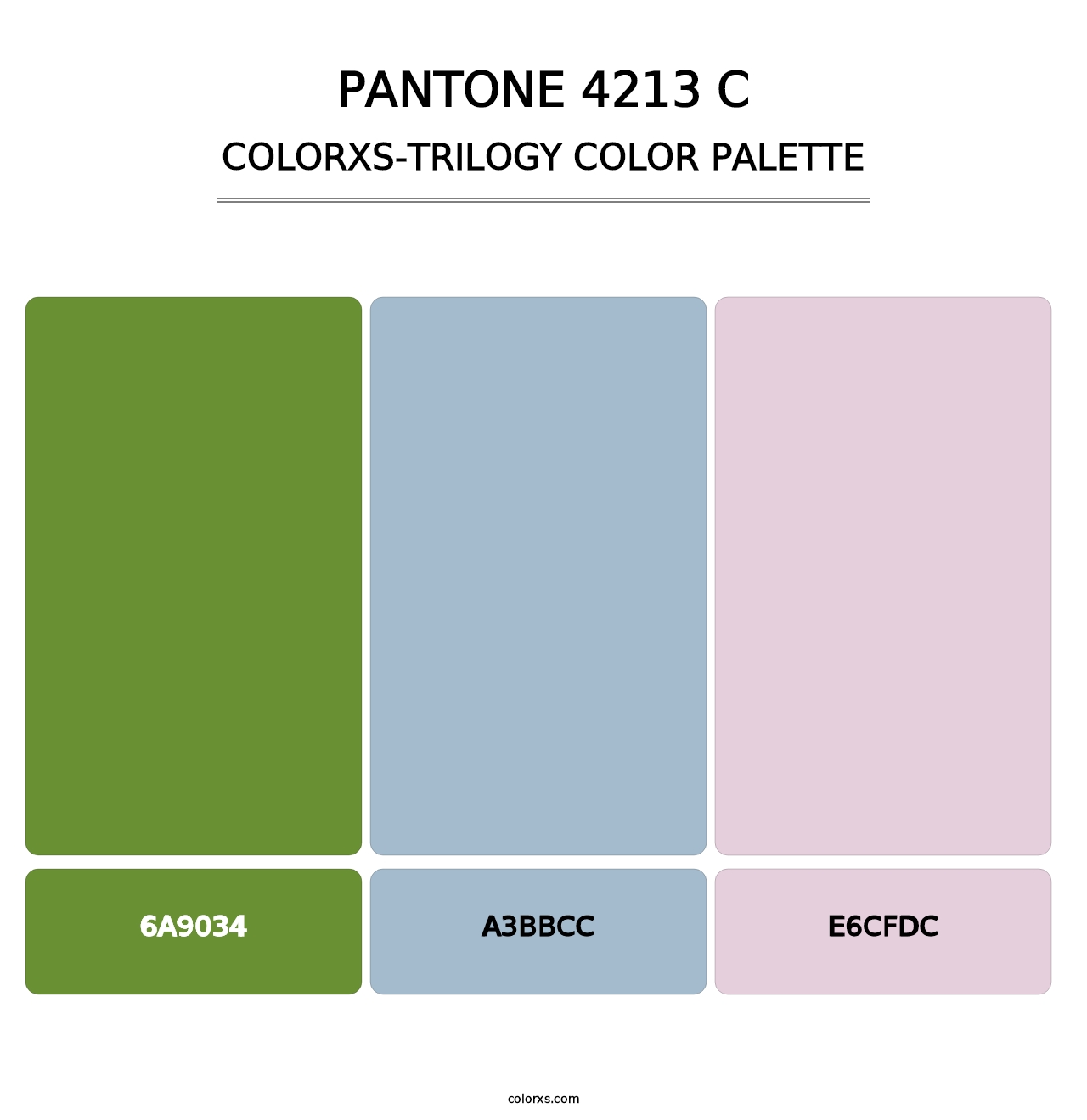 PANTONE 4213 C - Colorxs Trilogy Palette