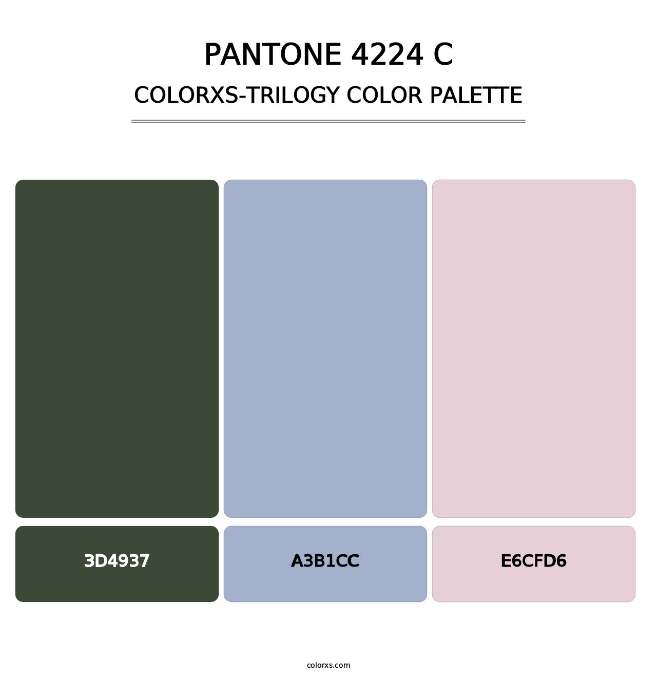 PANTONE 4224 C - Colorxs Trilogy Palette