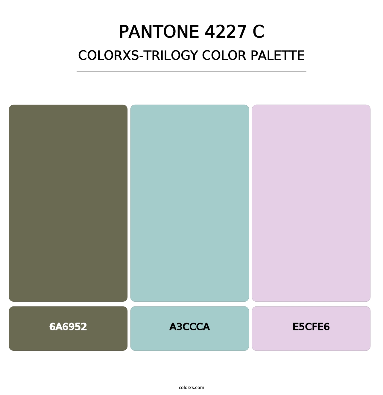 PANTONE 4227 C - Colorxs Trilogy Palette