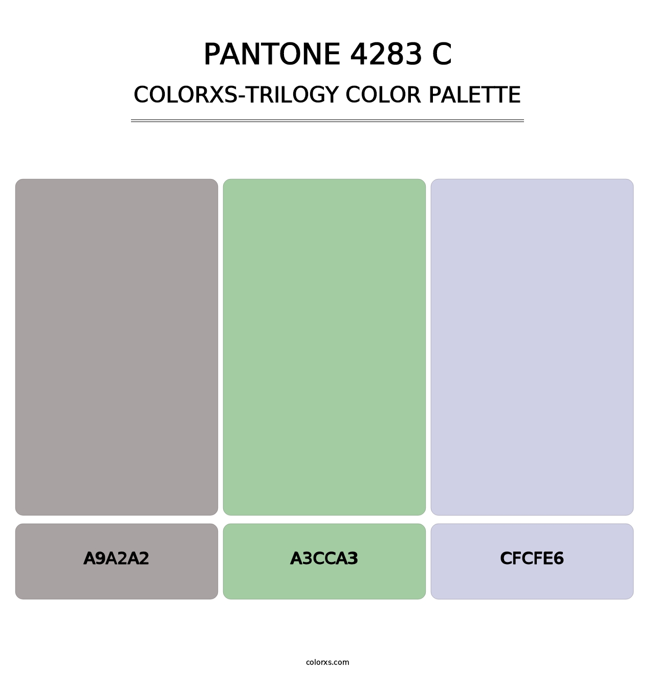 PANTONE 4283 C - Colorxs Trilogy Palette