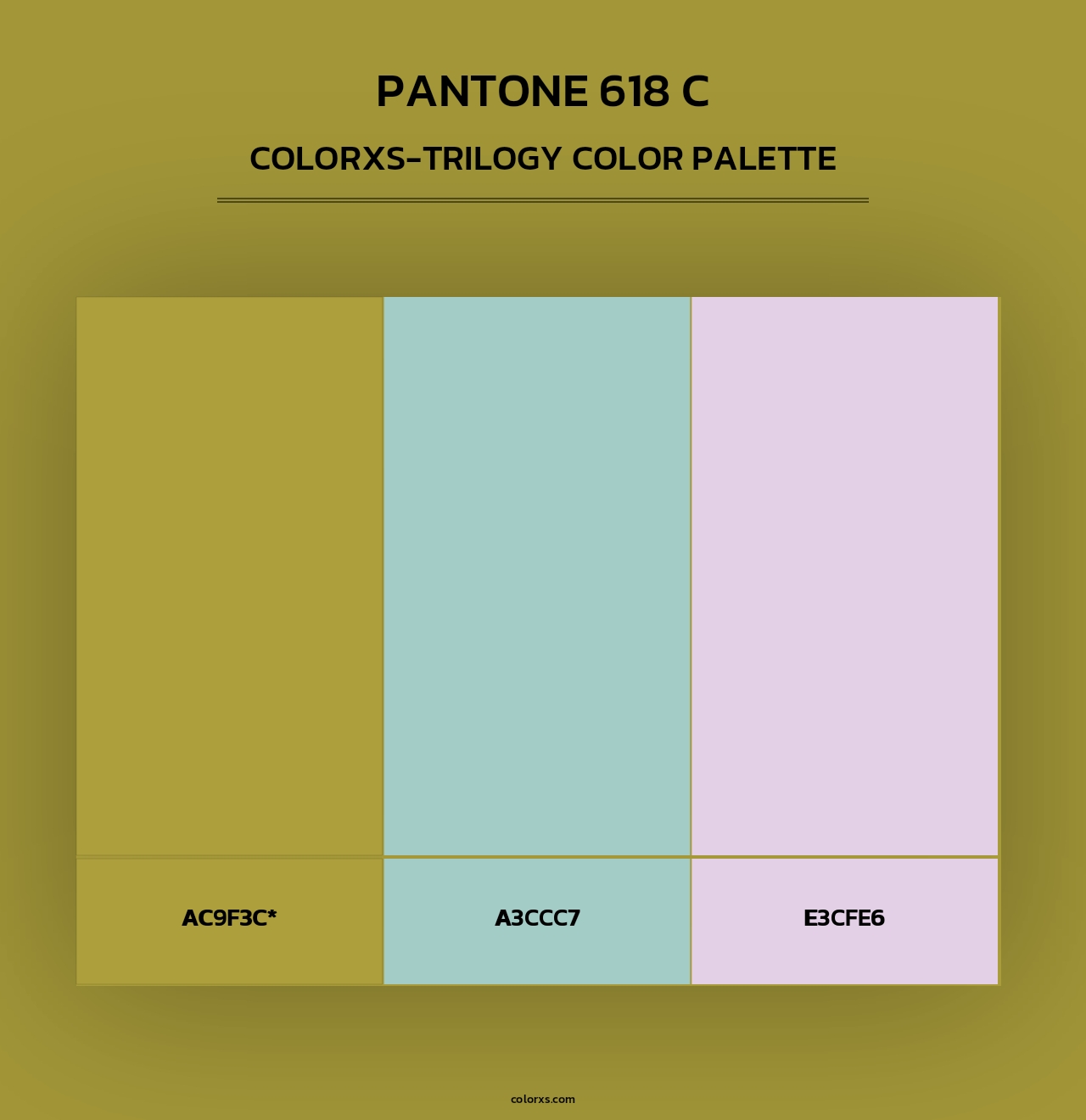 PANTONE 618 C - Colorxs Trilogy Palette