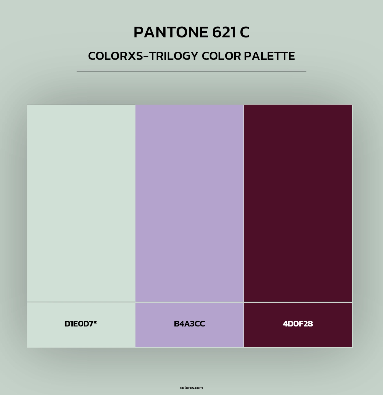 PANTONE 621 C - Colorxs Trilogy Palette