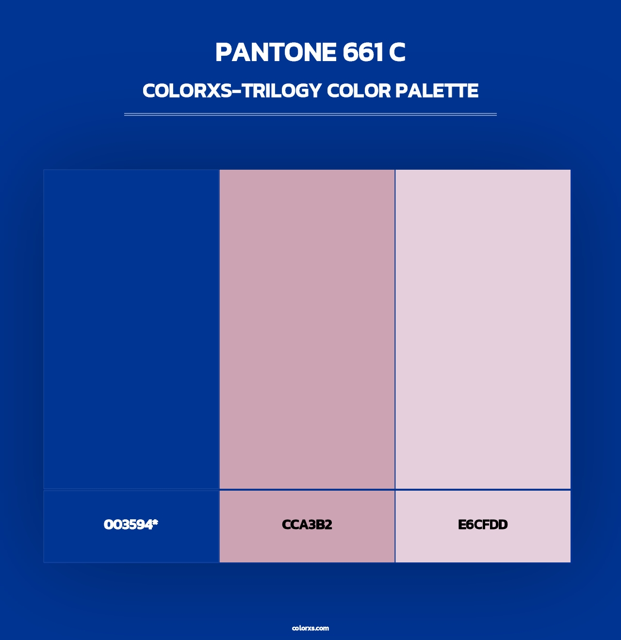 PANTONE 661 C - Colorxs Trilogy Palette