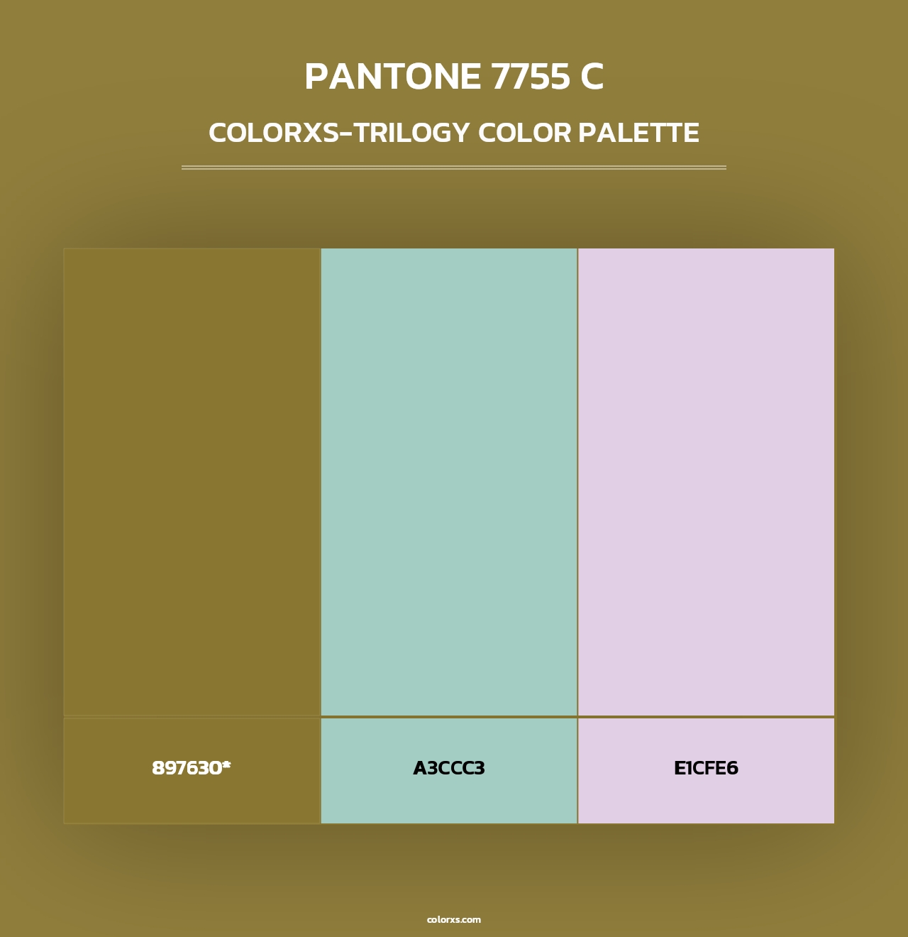 PANTONE 7755 C - Colorxs Trilogy Palette