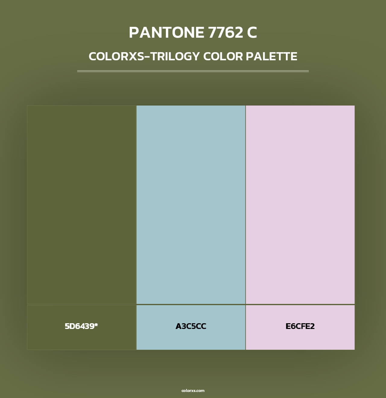 PANTONE 7762 C - Colorxs Trilogy Palette