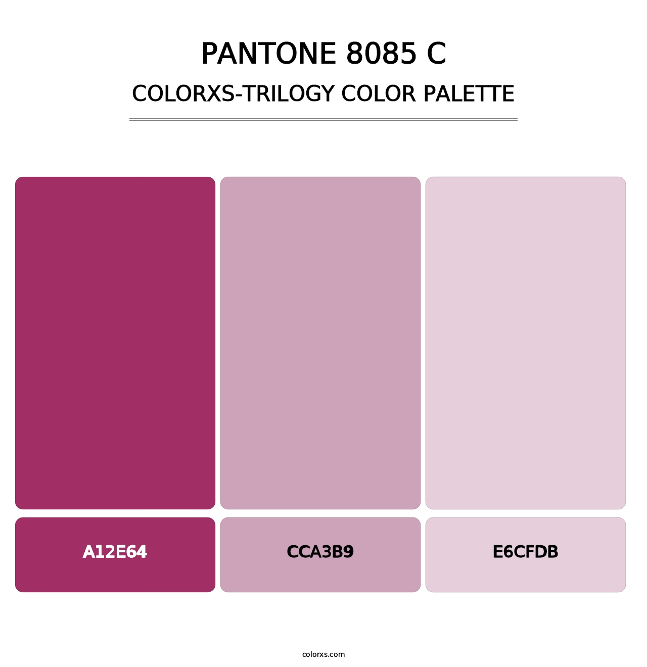 PANTONE 8085 C - Colorxs Trilogy Palette