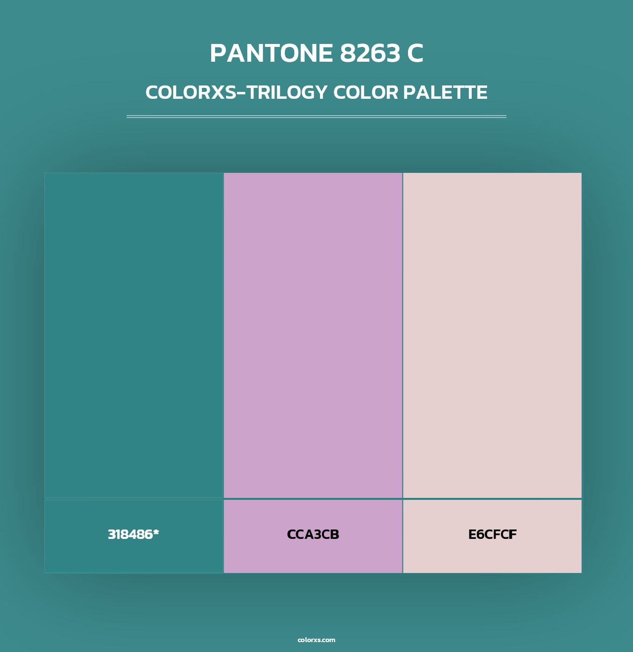 PANTONE 8263 C - Colorxs Trilogy Palette