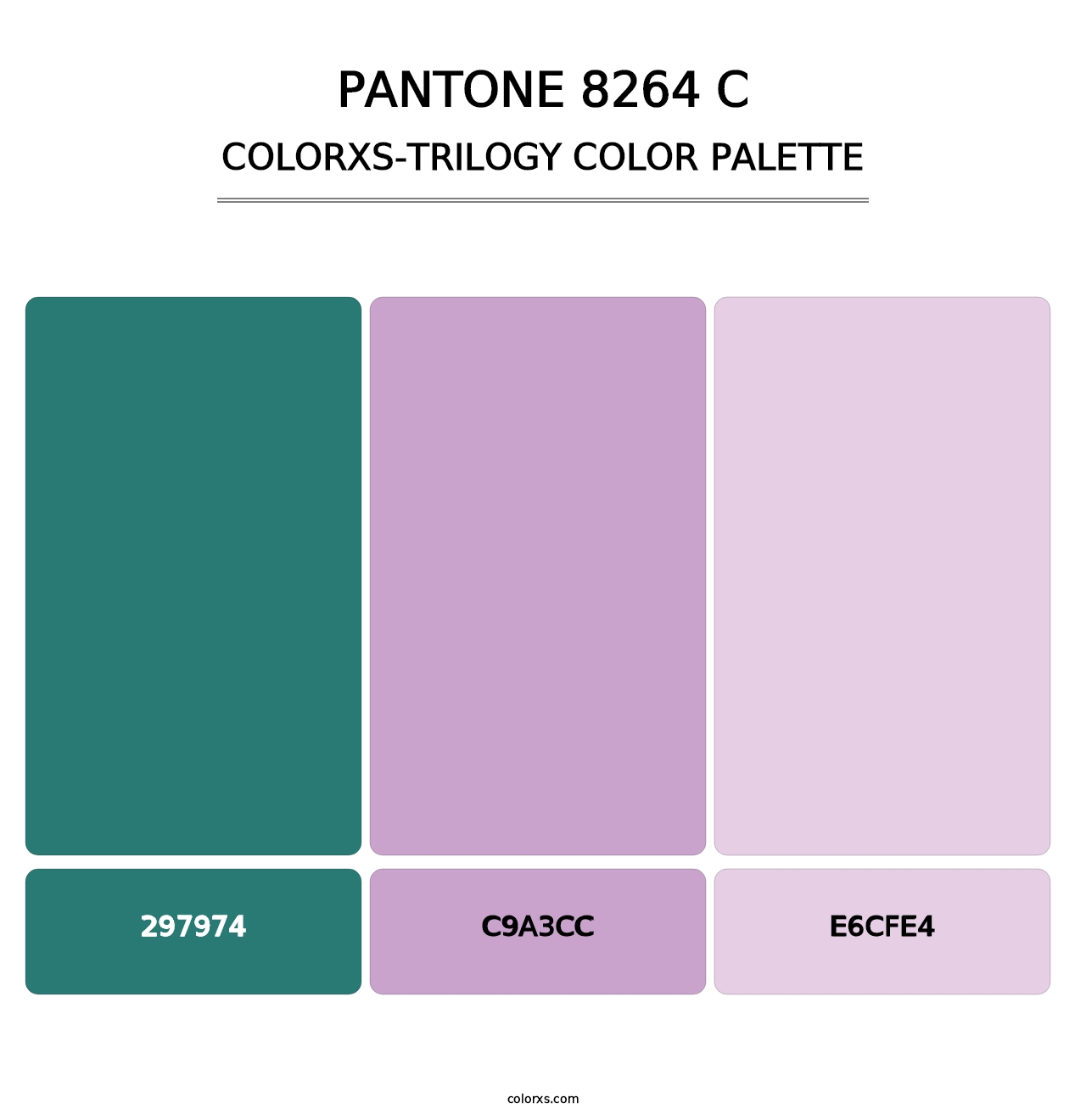 PANTONE 8264 C - Colorxs Trilogy Palette
