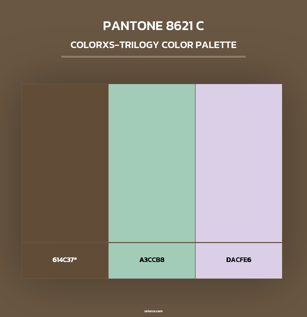 PANTONE 8621 C - Colorxs Trilogy Palette