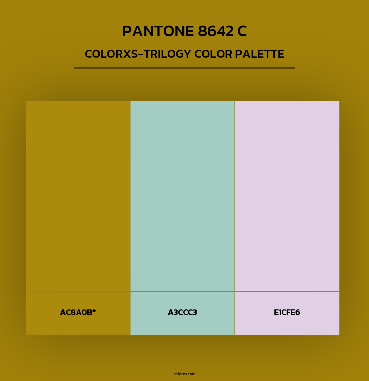PANTONE 8642 C - Colorxs Trilogy Palette