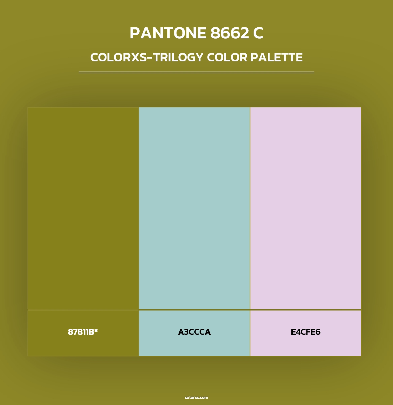 PANTONE 8662 C - Colorxs Trilogy Palette