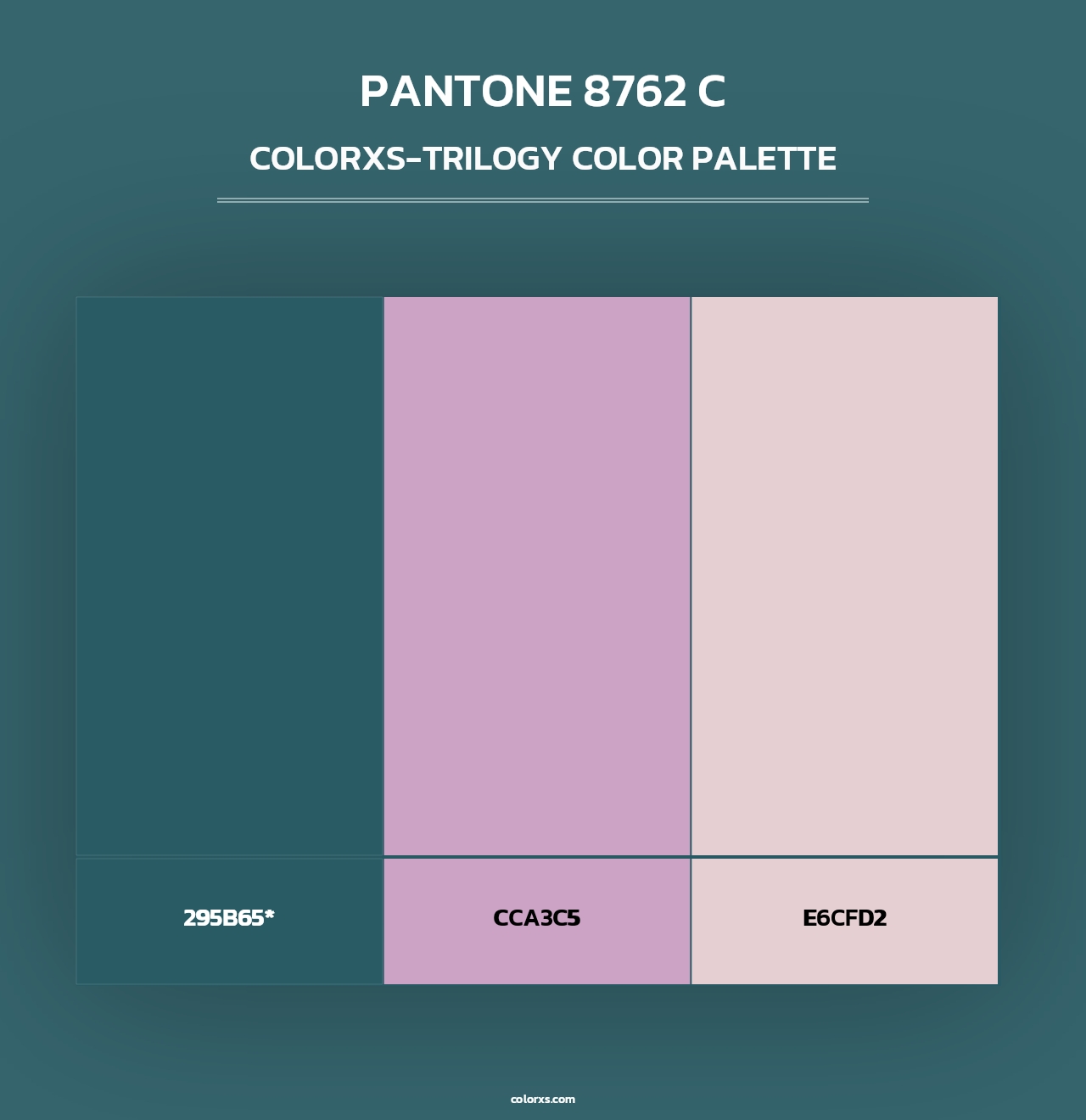 PANTONE 8762 C - Colorxs Trilogy Palette