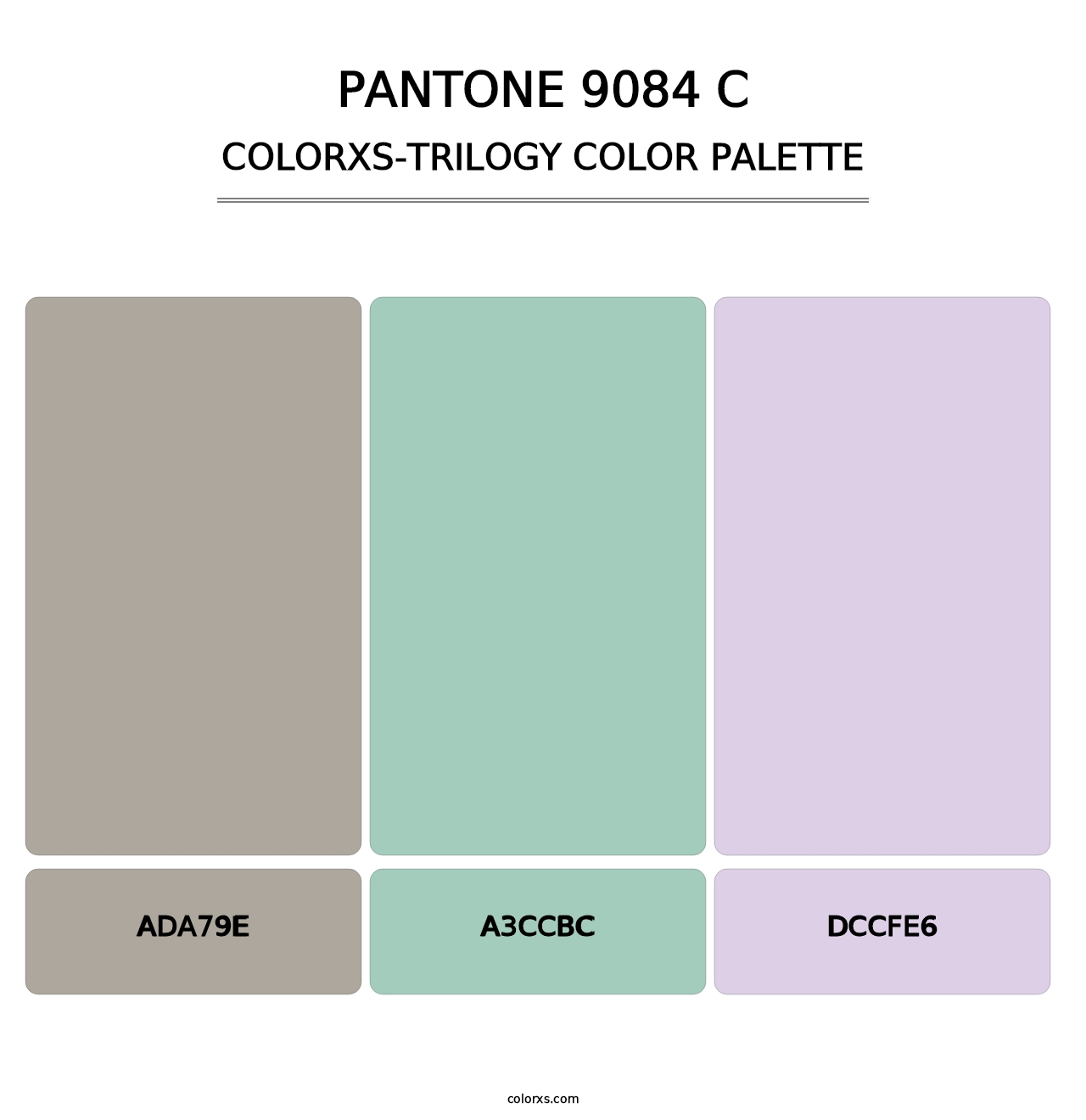 PANTONE 9084 C - Colorxs Trilogy Palette