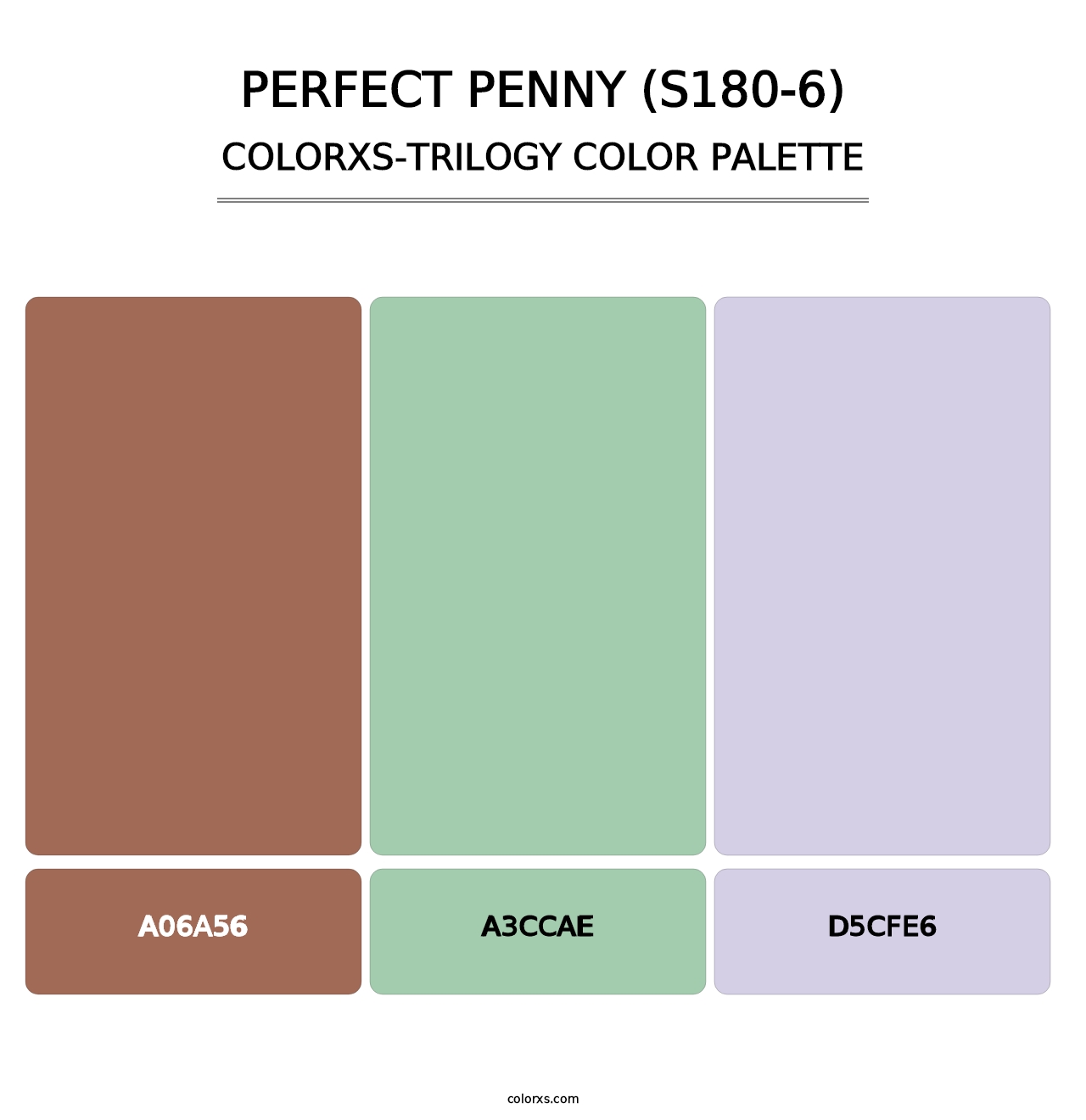 Perfect Penny (S180-6) - Colorxs Trilogy Palette