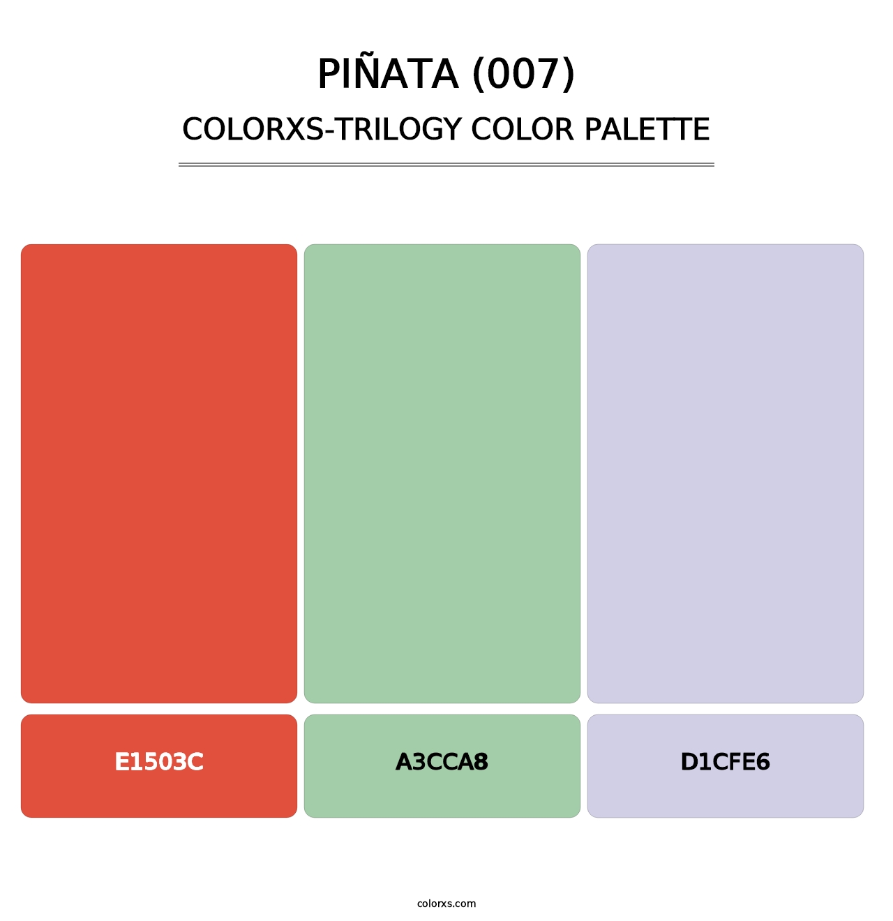 Piñata (007) - Colorxs Trilogy Palette