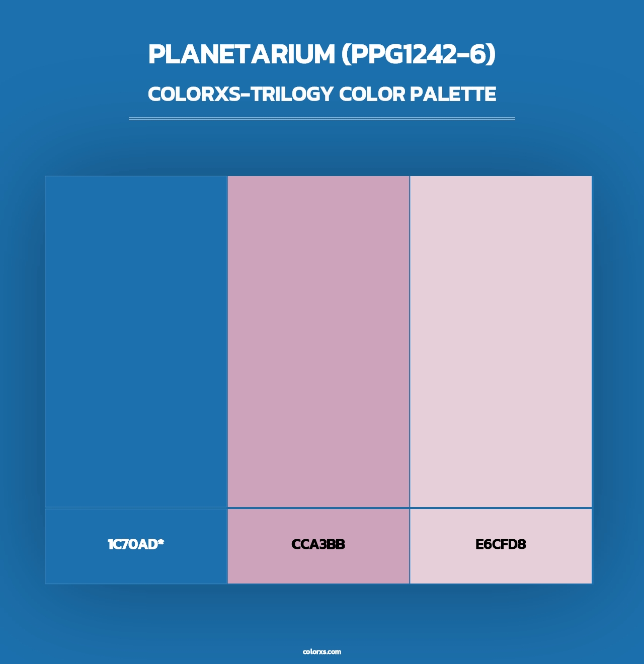 Planetarium (PPG1242-6) - Colorxs Trilogy Palette