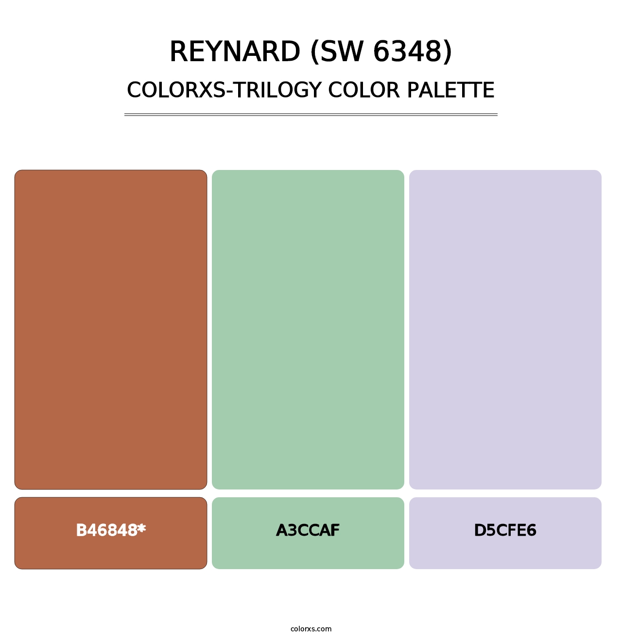 Reynard (SW 6348) - Colorxs Trilogy Palette